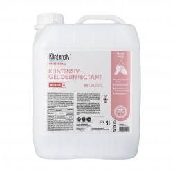 Gel dezinfectant pentru maini Klintensiv, 5 L Gel dezinfectant pentru maini Klintensiv, 5 L