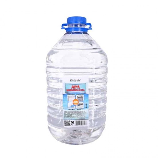 Apa demineralizata KLINTENSIV®, 5 litri Apa demineralizata KLINTENSIV®, 5 litri