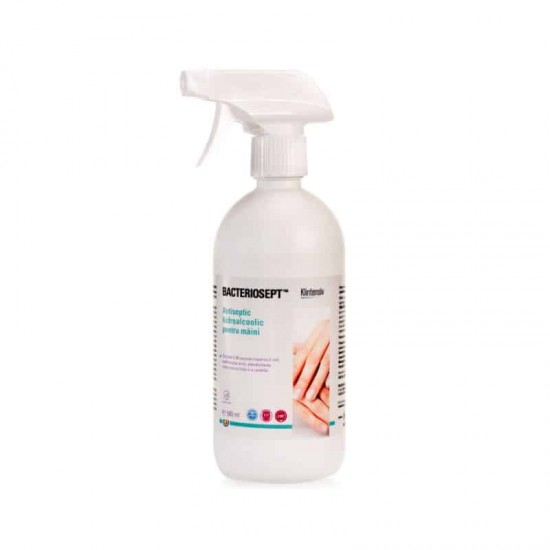BACTERIOSEPT™ – Antiseptic hidroalcoolic pentru maini, 500 ml