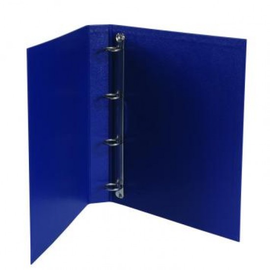 Caiet mecanic A4 plastefiat si eticheta pe cotor , 4 inele, albastru Caiet mecanic A4 plastefiat si eticheta pe cotor , 4 inele, albastru