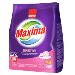 SANO MAXIMA SENSITIVE DETERGENT PUDRA, 1,25Kg SANO MAXIMA SENSITIVE DETERGENT PUDRA, 1,25Kg