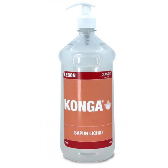 Sapun lichid cu pompita, Classic Floral,  Konga, 1L 