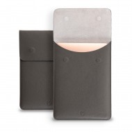 Husa laptop, MacBook 13 inch, piele naturala cu mouse pad, inchidere magnetica, margini vopsite manual, e-store, gri Husa laptop, MacBook 13 inch, piele naturala cu mouse pad, inchidere magnetica, margini vopsite manual, e-store, gri