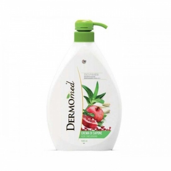 Dermomed Sapun Lichid Crema Aloe e Melograno cu Pompita 1000 ml