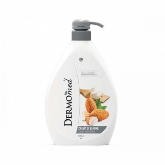 Dermomed Sapun Lichid Crema Karite&Mandorla cu Pompita 1000 ml Dermomed Sapun Lichid Crema Karite&Mandorla cu Pompita 1000 ml
