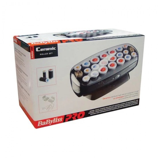 Bigudiuri electrice din ceramica, 32 mm, BABYLISS Pro x 20 bucati Bigudiuri electrice din ceramica, 32 mm, BABYLISS Pro x 20 bucati