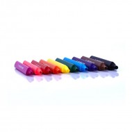 Carioci triunghiulare colorate 10buc/set ASTRA JUMBO  Carioci triunghiulare colorate 10buc/set ASTRA JUMBO