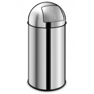 Cos de gunoi, din inox, cu capac batant, Limpio, 50L Cos de gunoi, din inox, cu capac batant, Limpio, 50L