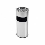 Cos gunoi inox 2in1 cu scrumiera, 28 L Cos gunoi inox 2in1 cu scrumiera, 28 L