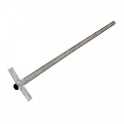 Stalp metalic de sustinere pentru cosuri stradale Stalp metalic de sustinere pentru cosuri stradale