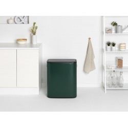 Cos gunoi Bo Touch, 2 x 30L - Verde Pin Cos gunoi Bo Touch, 2 x 30L - Verde Pin