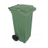 Pubela HDPE CLD 120L verde - Transport Inclus
