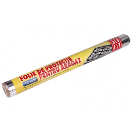 Folie aluminiu de protectie aragaz 10m/45 cm latime Alufix Folie aluminiu de protectie aragaz 10m/45 cm latime Alufix