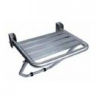 Scaun pliant cu suport, inox lucios, Mediclinics