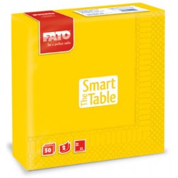 Servetele 33x33 cm, 2 straturi, Smart Table Yellow, Fato Servetele 33x33 cm, 2 straturi, Smart Table Yellow, Fato
