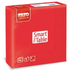 Servetele 33x33 cm, 2 straturi, Smart Table Red, Fato Servetele 33x33 cm, 2 straturi, Smart Table Red, Fato