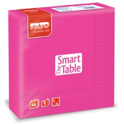 Servetele 33x33 cm, 2 straturi, Smart Table Fuchsia, Fato Servetele 33x33 cm, 2 straturi, Smart Table Fuchsia, Fato