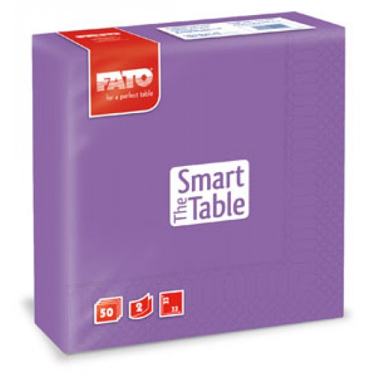 Servetele 33x33 cm, 2 straturi, Smart Table Violet, Fato