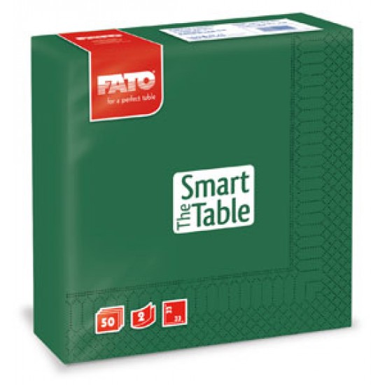 Servetele 33x33 cm, 2 straturi, Smart Table Forest Green, Fato