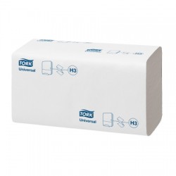 Prosoape pliate albe, 1 strat, 200 buc / pachet, Tork Prosoape pliate albe, 1 strat, 200 buc / pachet, Tork