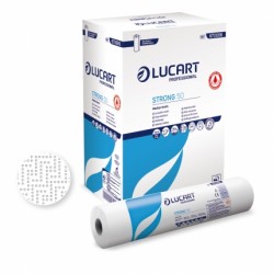 Rola medicala din hartie, alba - Strong 50 Joint, LUCART, latime 50cm, lungime 50m