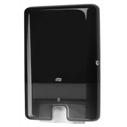 Dispenser servetele Xpress mare Tork, Z fold, negru, capacitate 500 servetele