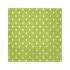 Servetele de masa 33x33cm, model verde cu buline - 3 straturi