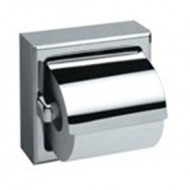 Suport pentru rola hartie igienica, cu capac, inox finisaj satinat, Mediclinics Suport pentru rola hartie igienica, cu capac, inox finisaj satinat, Mediclinics
