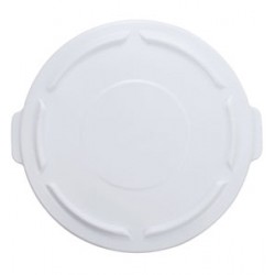 Capac pentru container rotund Brute, 75.7 L, alb, RUBBERMAID Capac pentru container rotund Brute, 75.7 L, alb, RUBBERMAID