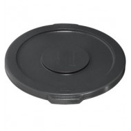 Capac pentru container rotund Brute, 37.9 L, gri, RUBBERMAID Capac pentru container rotund Brute, 37.9 L, gri, RUBBERMAID