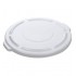 Capac pentru container rotund Brute, 37.9 L, alb, RUBBERMAID