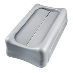 Capac Swing pentru container Slim Jim de 87 si 60 L, gri, RUBBERMAID Capac Swing pentru container Slim Jim de 87 si 60 L, gri, RUBBERMAID