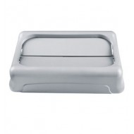 Capac Swing pentru container Slim Jim de 87 si 60 L, gri, RUBBERMAID Capac Swing pentru container Slim Jim de 87 si 60 L, gri, RUBBERMAID