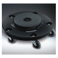 Carucior pentru containere rotunde Brute, negru, RUBBERMAID Carucior pentru containere rotunde Brute, negru, RUBBERMAID