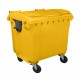 Container HDPE CLF 660L cu capac plat- Transport inclus