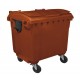 Container HDPE CLF 660L cu capac plat- Transport inclus