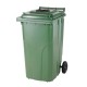 Europubela plastic verde, 120 L - separare sticla, SULO - Transport inclus