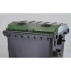 Eurocontainer din plastic, 1100L, capac plat, verde, fara inchizatoare - colectare sticla SULO - Transport Inclus Eurocontainer din plastic, 1100L, capac plat, verde, fara inchizatoare - colectare sticla SULO - Transport Inclus