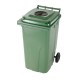 Europubela plastic verde, 120 L - separare sticla, SULO - Transport inclus