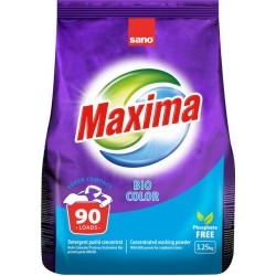 SANO MAXIMA BIO COLOR DETERGENT PUDRA, 3.25 Kg SANO MAXIMA BIO COLOR DETERGENT PUDRA, 3.25 Kg