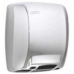 Uscator de maini MEDIFLOW, inox lucios, actionare cu senzor - LogicDry, Mediclinics Uscator de maini MEDIFLOW, inox lucios, actionare cu senzor - LogicDry, Mediclinics