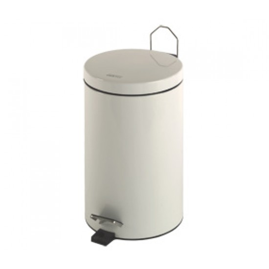 Cos gunoi circular cu pedala, otel, 3 L, Mediclinics Cos gunoi circular cu pedala, otel, 3 L, Mediclinics