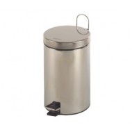 Cos gunoi circular cu pedala, inox finisaj satinat, 3 L, Mediclinics Cos gunoi circular cu pedala, inox finisaj satinat, 3 L, Mediclinics