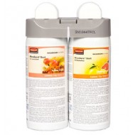 Odorizant dispenser Microburst Duet - Tender Fruits/Citrus Leaves, 2x121 ml, RUBBERMAID Odorizant dispenser Microburst Duet - Tender Fruits/Citrus Leaves, 2x121 ml, RUBBERMAID