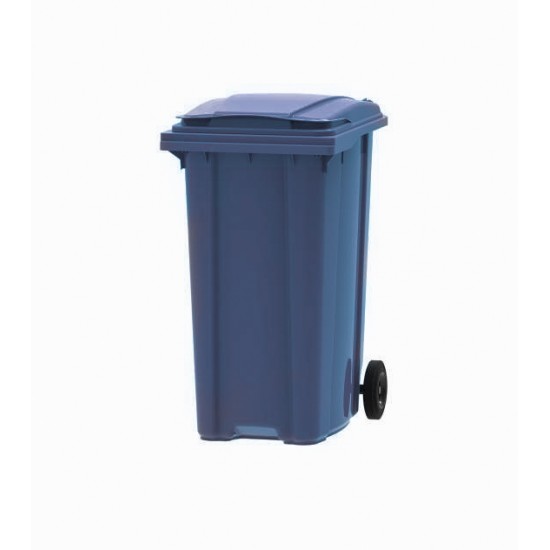 Container din plastic, 360 litri albastru Container din plastic, 360 litri albastru