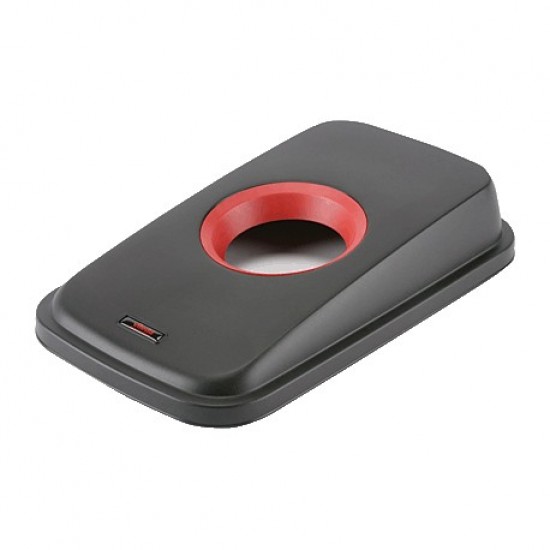 Capac negru/rosu pentru doze pentru cosul Geo Capac negru/rosu pentru doze pentru cosul Geo
