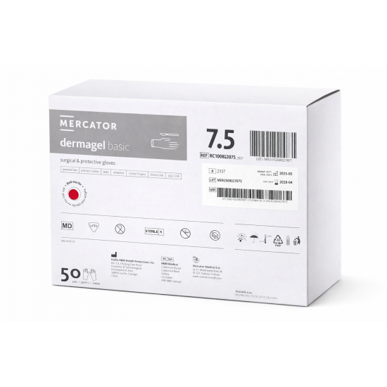 Manusi nepudrate chirurgicale Dermagel Basic 50 perechi/ cutie Manusi nepudrate chirurgicale Dermagel Basic 50 perechi/ cutie