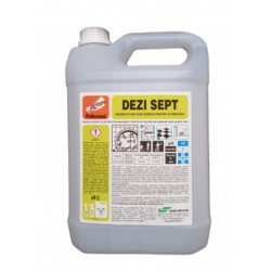 DEZI SEPT X-CLEAN Dezinfectant pentru suprafete 5L-Avizat de Ministerul Sanatatii DEZI SEPT X-CLEAN Dezinfectant pentru suprafete 5L-Avizat de Ministerul Sanatatii