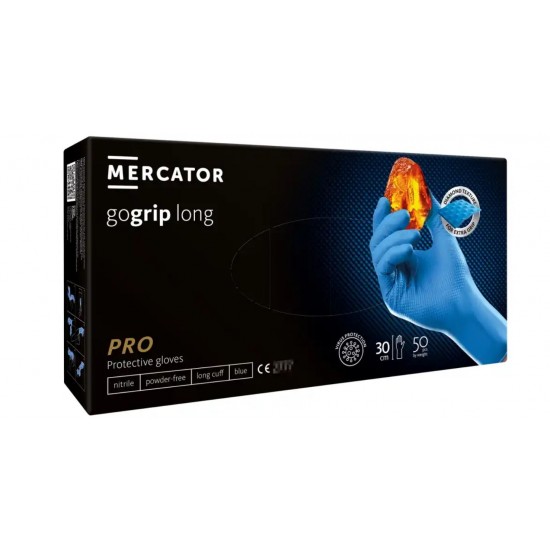 Manusi de protectie GOGRIP LONG BLUE