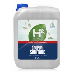 HIGEEA Detergent pentru grupuri sanitare, Higeea - ECOLABEL 5l HIGEEA Detergent pentru grupuri sanitare, Higeea - ECOLABEL 5l